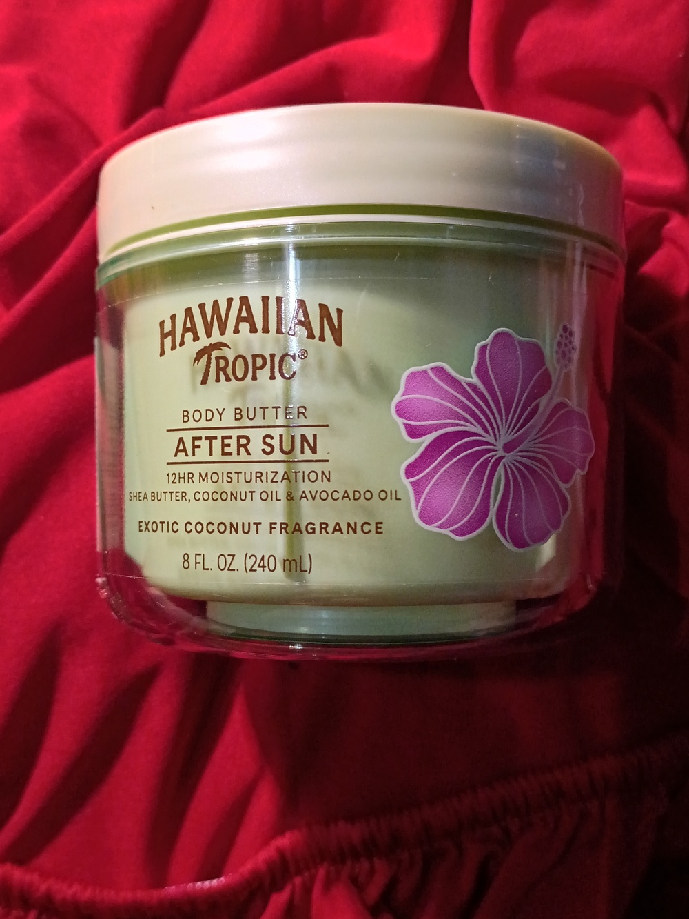 HAWAIIAN TROPICS BODY BUTTER AFTER SUN LOTION 12HR MOISTURIZATION